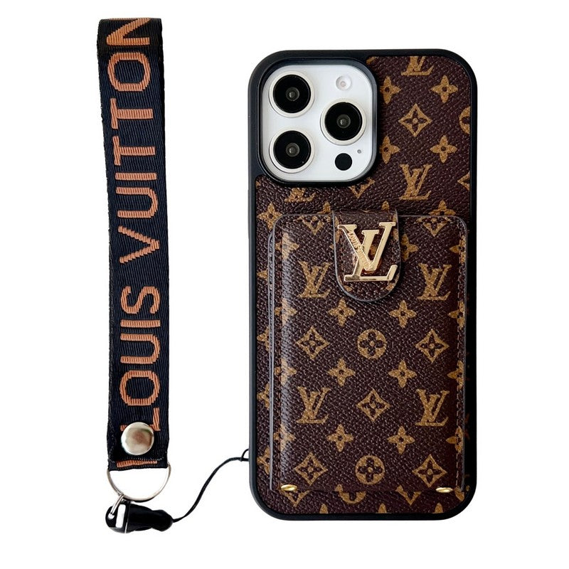 Lou Classic Color Crossbody iPhone Case