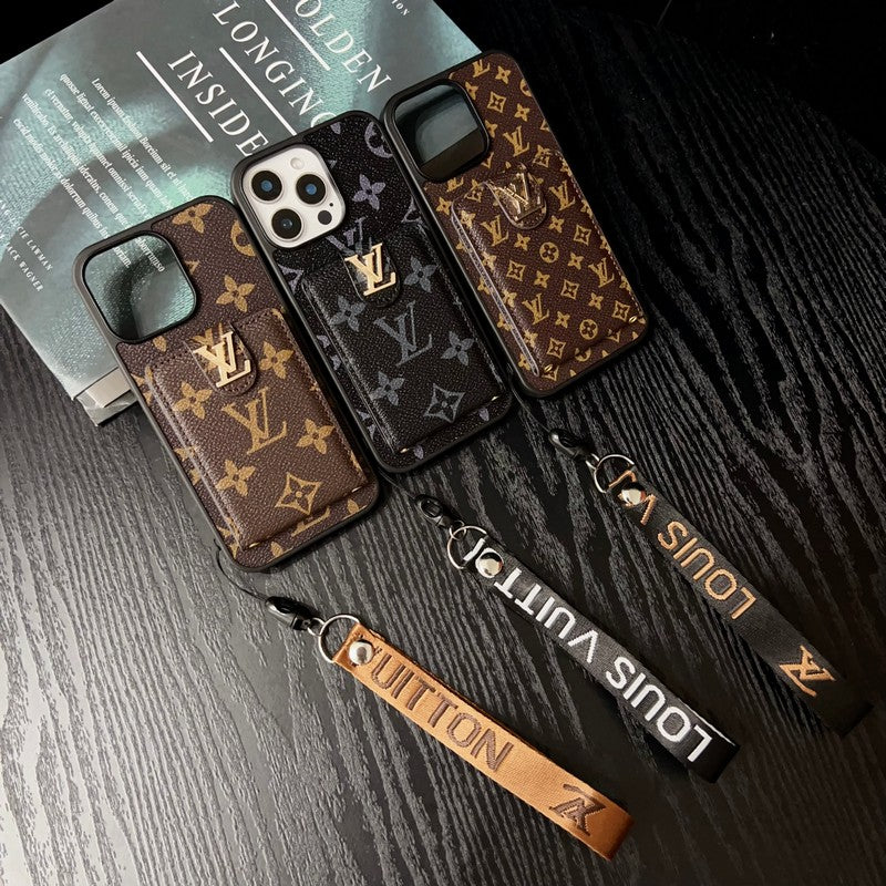 Lou Classic Color Crossbody iPhone Case