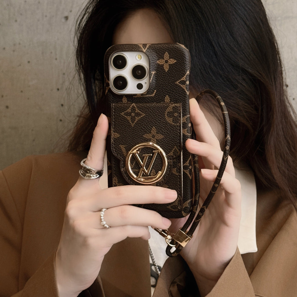 Lou Card Holder Chain iPhone Case