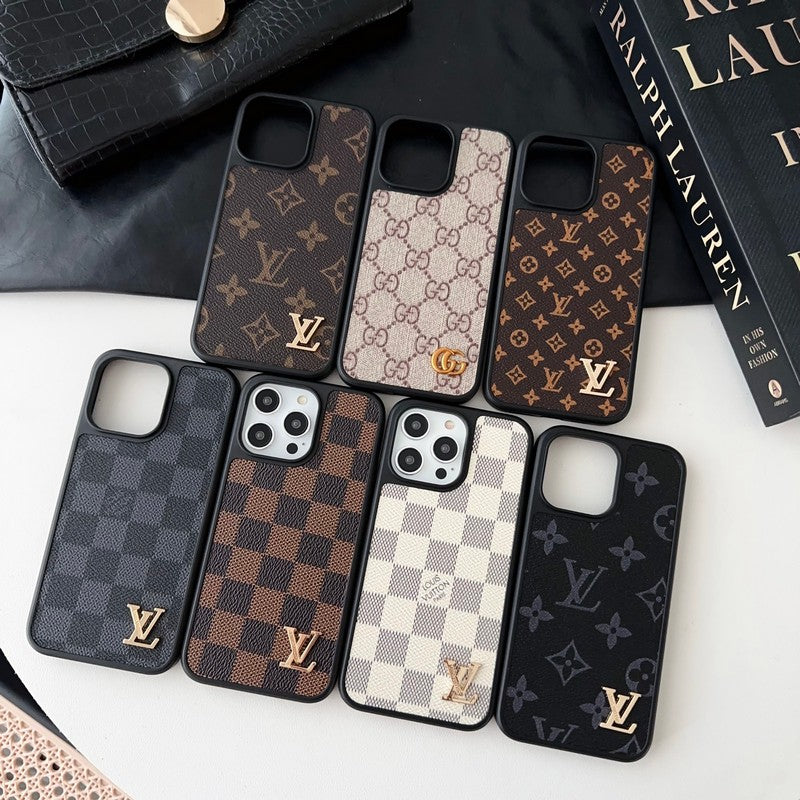 Lou Black & White iPhone Case
