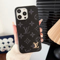 Lou Black & White iPhone Case