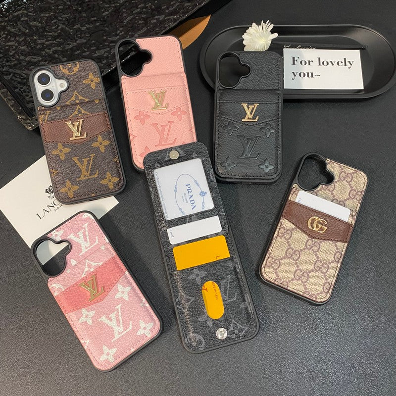 Lou Card Bag Classic Color iPhone Case