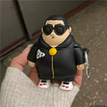 3D Fat Boy Hoodie Premium AirPods Case Shock Proof Cover