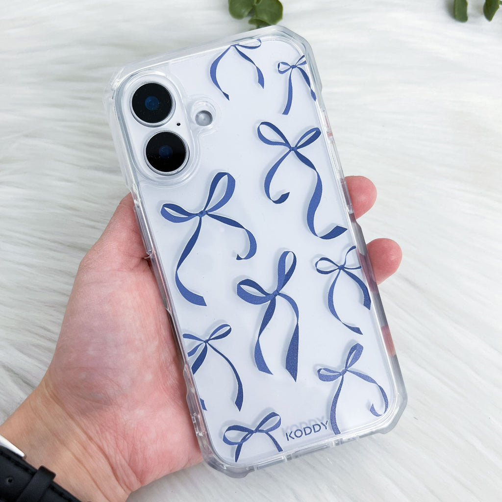 Petite Navy Bows Phone Case