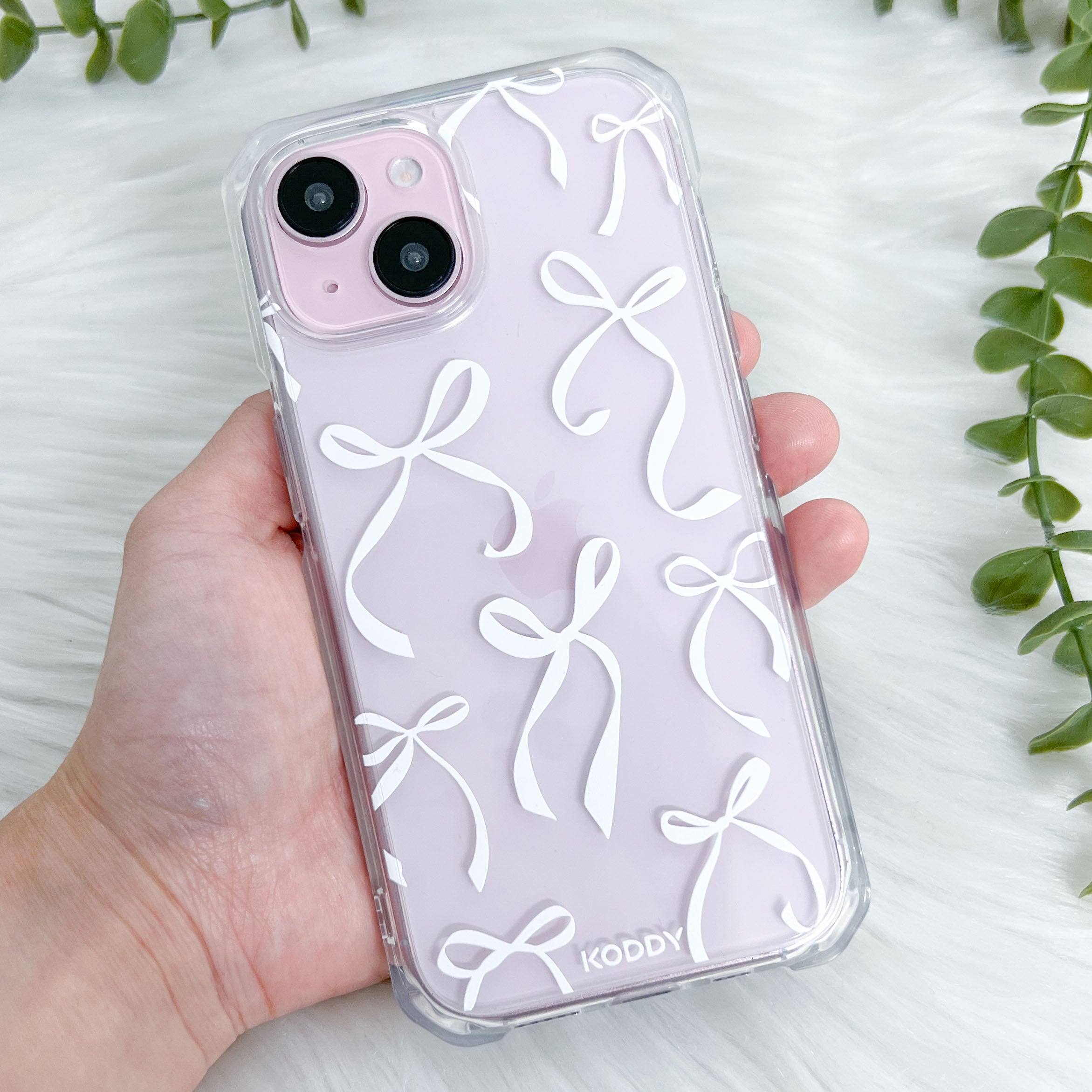 Petite White Bows Phone Case